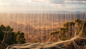 spinnenregen australien