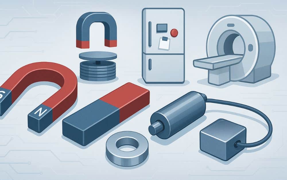 Arten von Magneten: Übersicht und Anwendungen