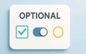 Was heißt optional?